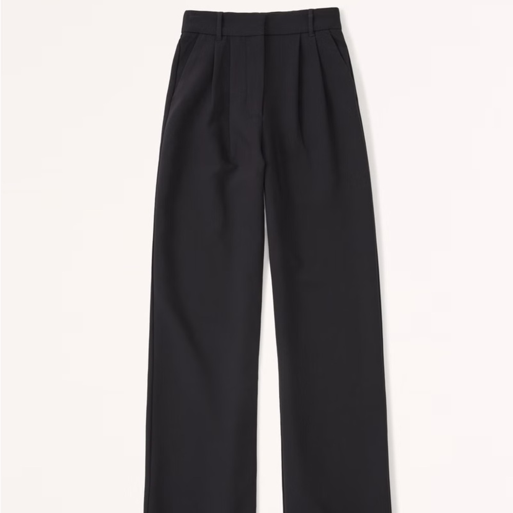 A&F Sloane Tailored Wide Leg Pant Size 29